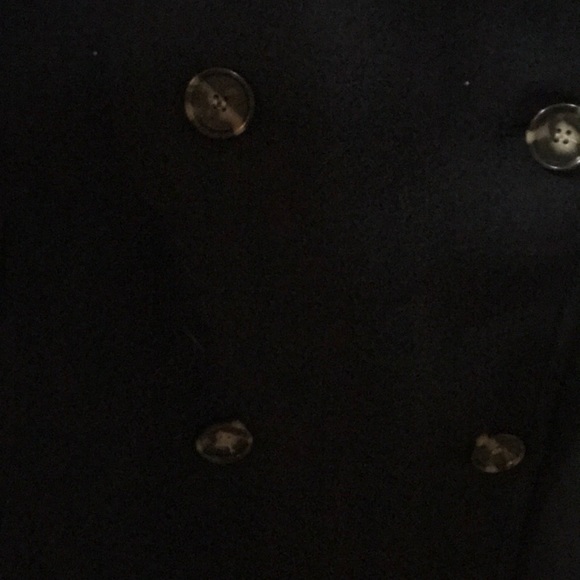 NWT-S,M,XL- Ann Taylor Loft Faux Fur Collar Coat - Forever Navy - Picture 5 of 12